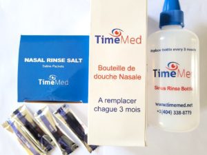 Kit de douche nasale